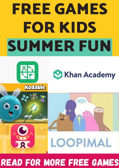 40+ Free Online Games for 4.